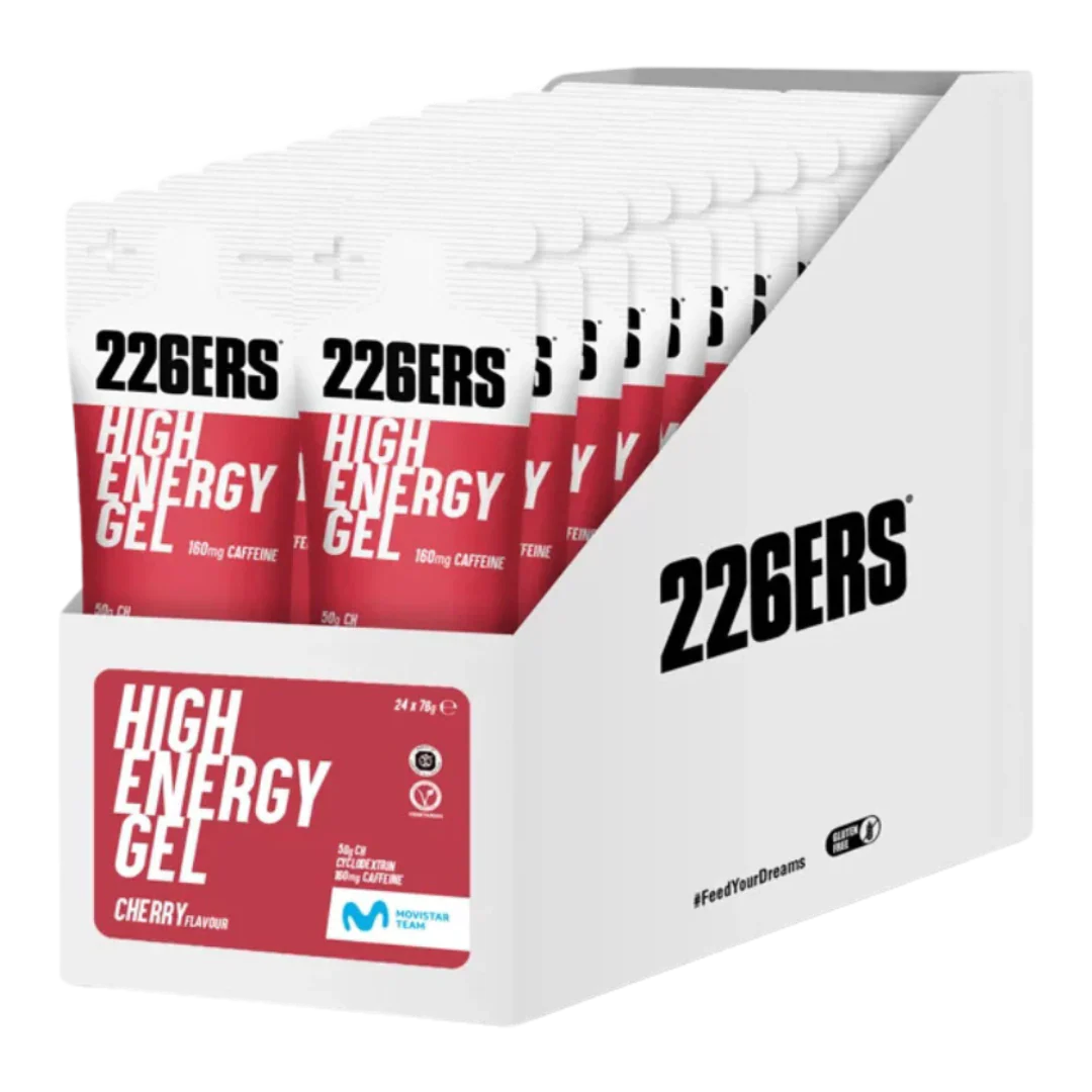 226ERS - High Energy Gel - Cherry (with caffeine) (76g) - Image 3