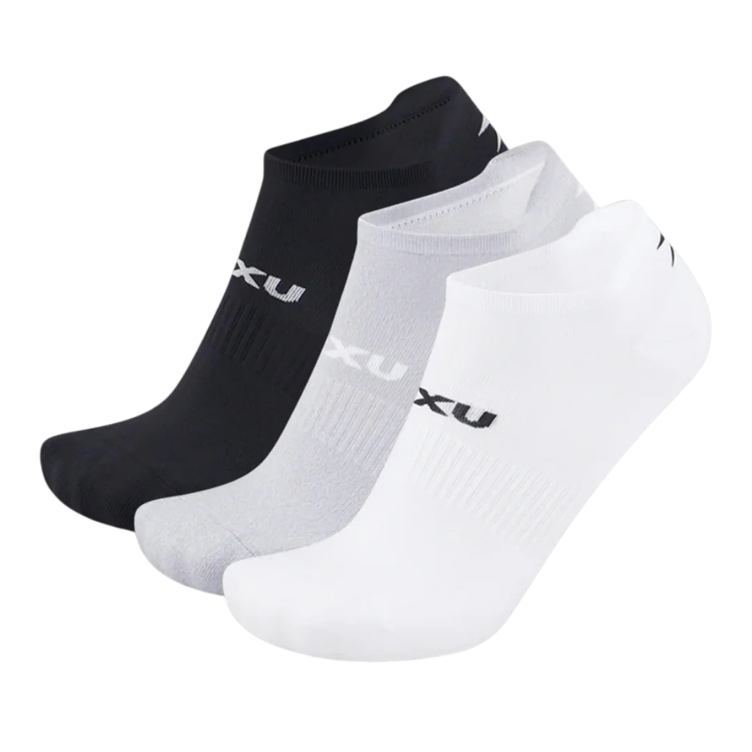 2XU - Ankle Sock 3 Pack - Three/Colour