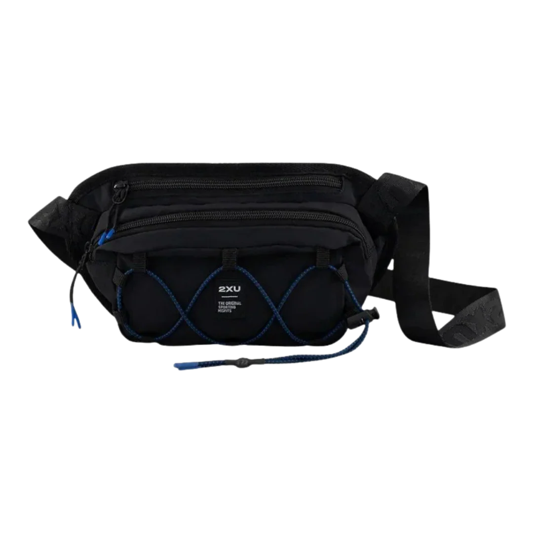 2XU - Cross Body Bag - Black/Surf