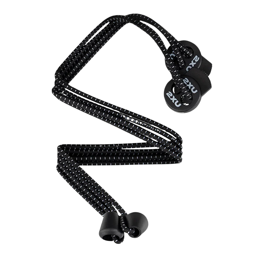2XU - Performance Locked Laces - Black/Black