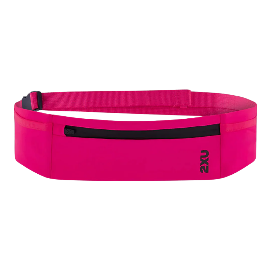 2XU - Run Belt - Fuchsia/Black Reflective