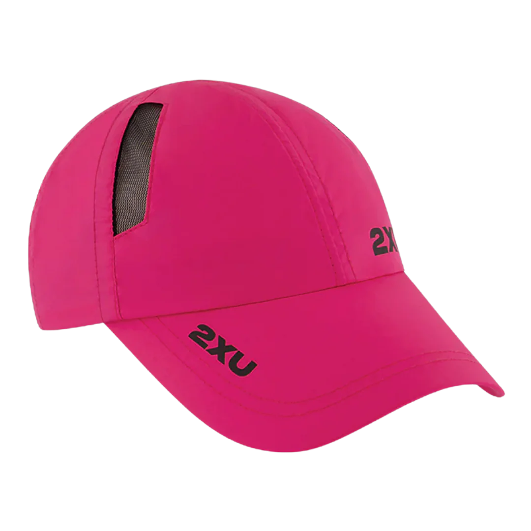 2XU - Run Cap - Fuchsia/Black - Image 2