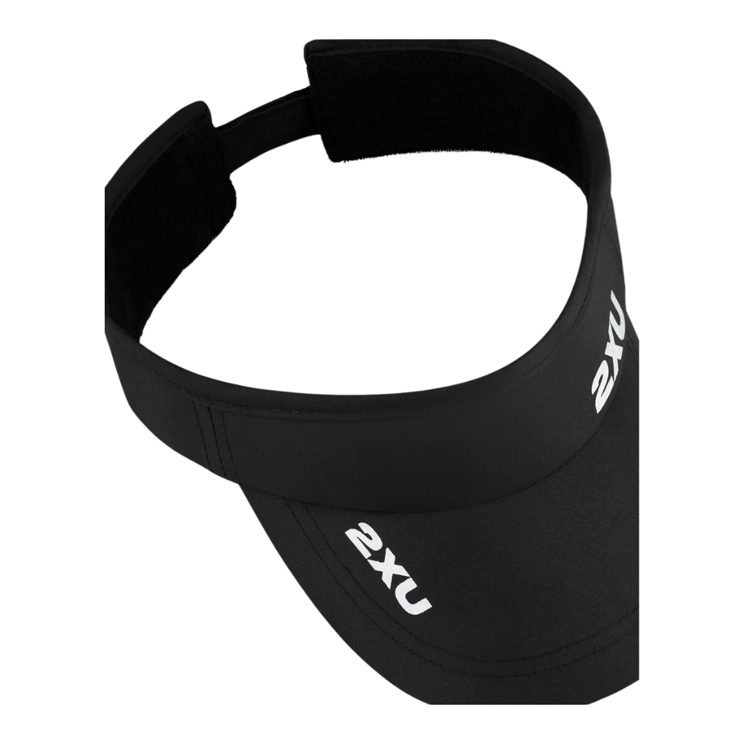 2XU - Run Visor - Black/Black - Image 4