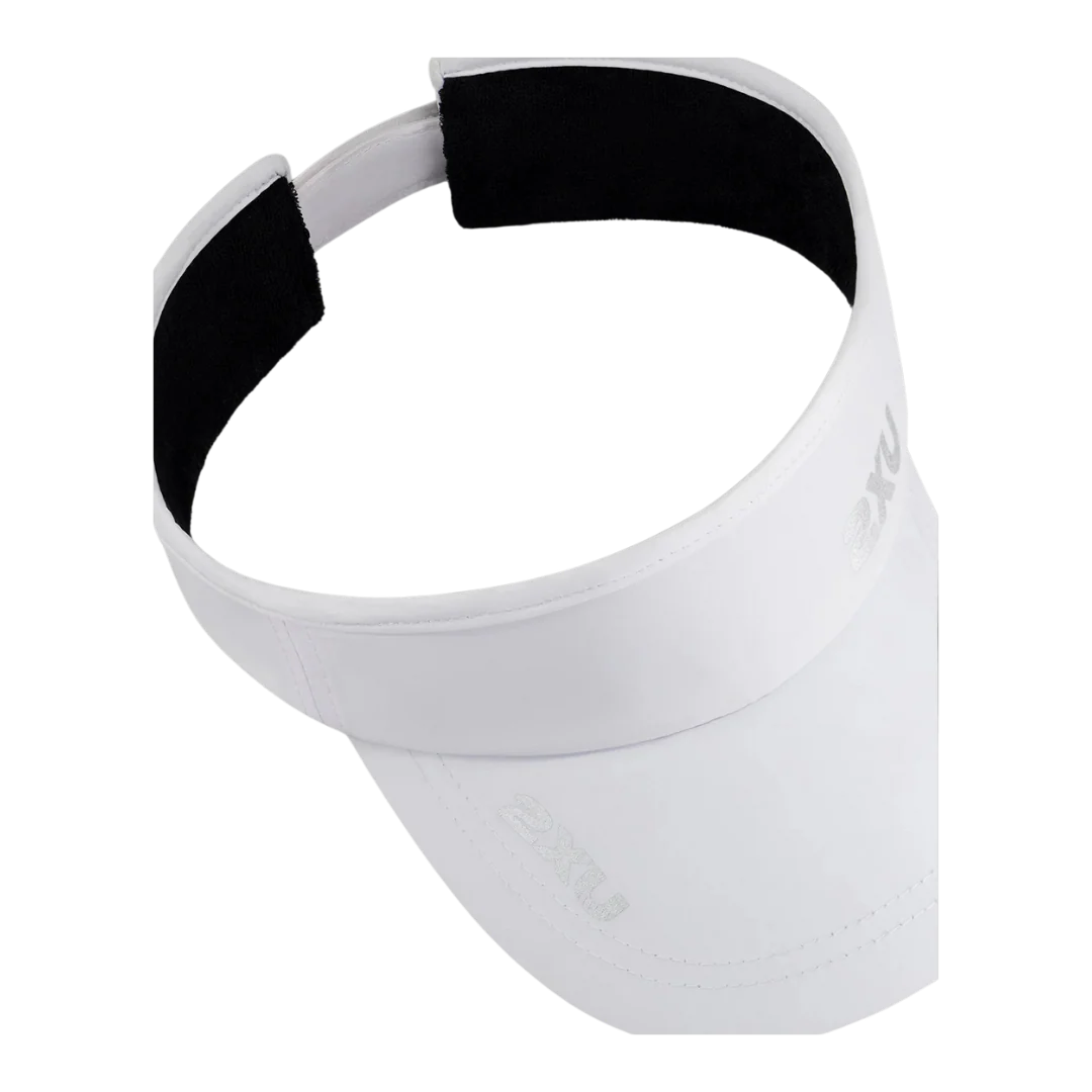 2XU - Run Visor - White/White - Image 4