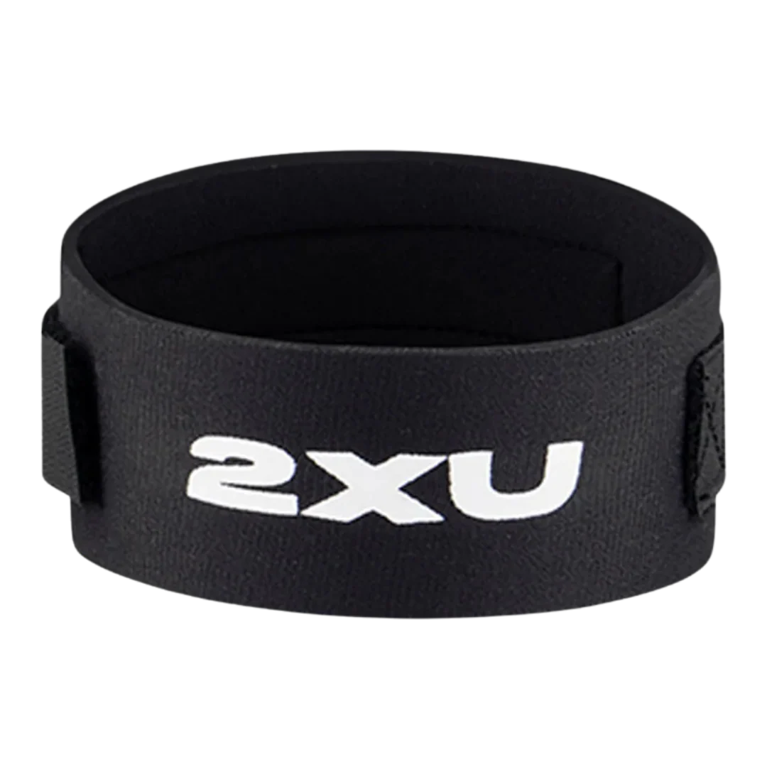 2XU - Timing Chip Strap - Black/Black