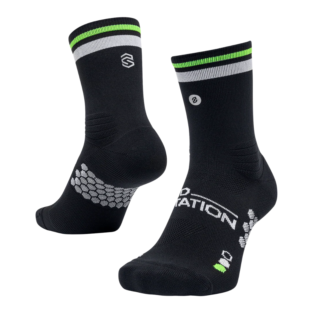 Aid Station - SHYU Racing Socks - Black