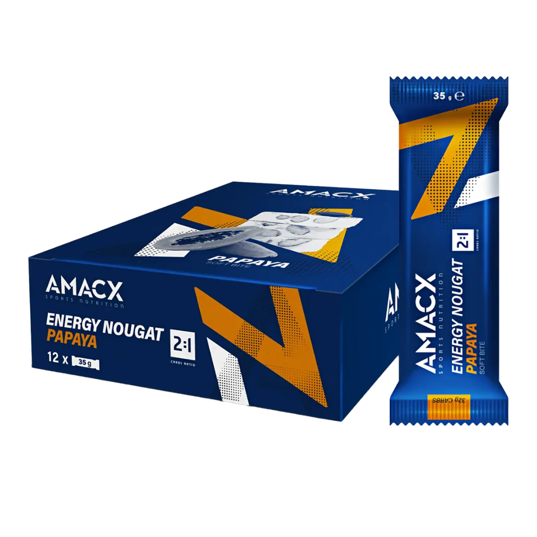Amacx - Energy Nougat Bar - Papaya - Image 3
