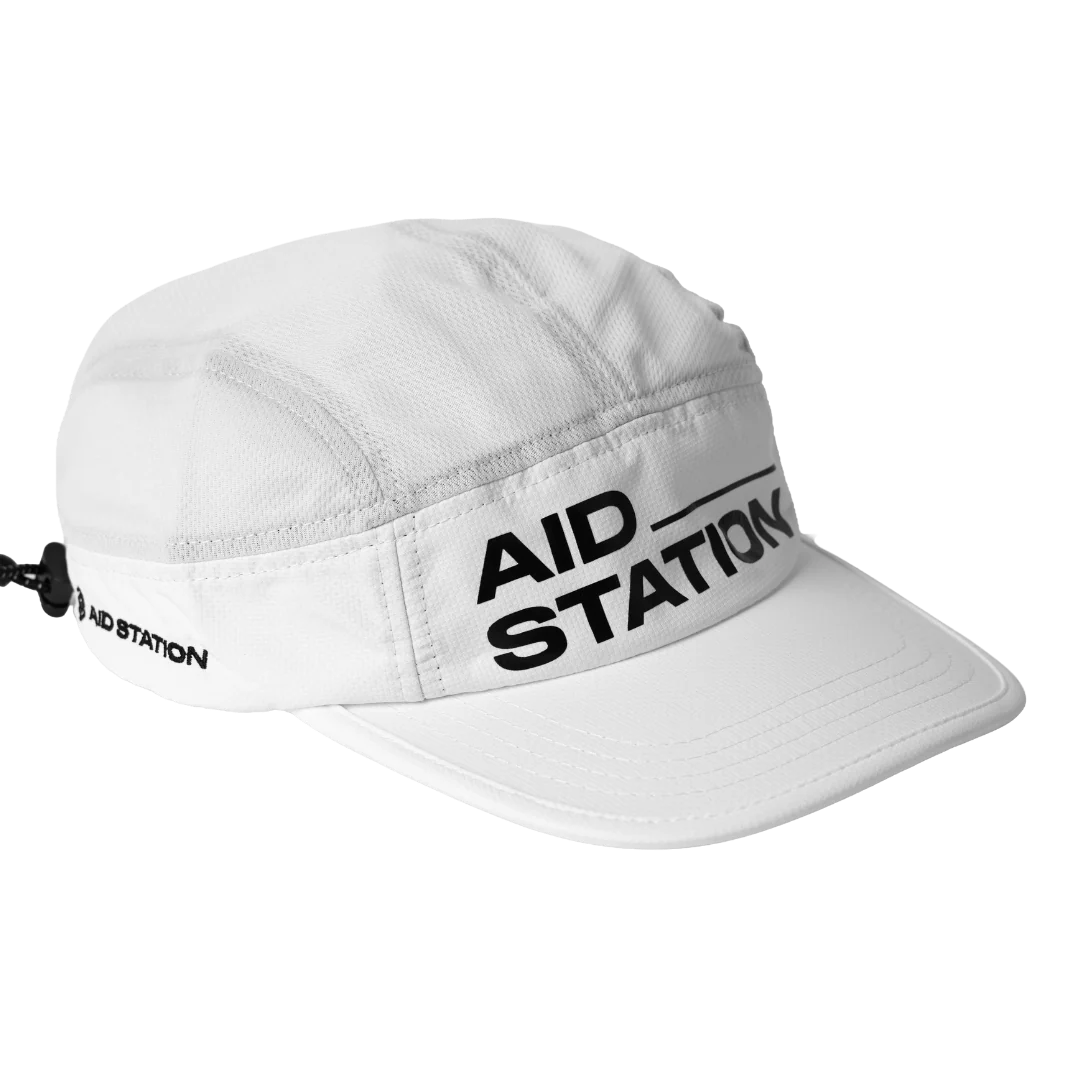 Aid Station - Light Performance Cap - White - Image 2