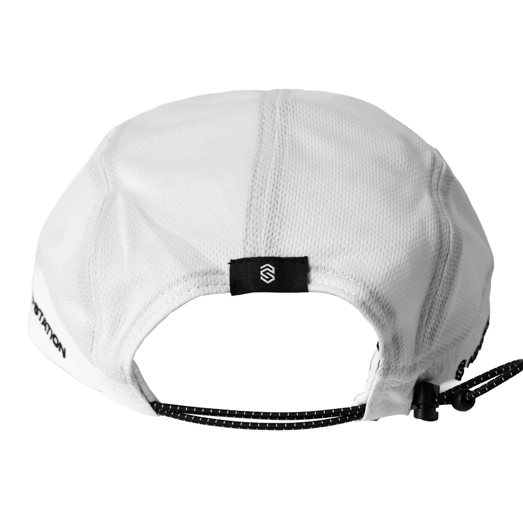 Aid Station - Light Performance Cap - White - Image 3