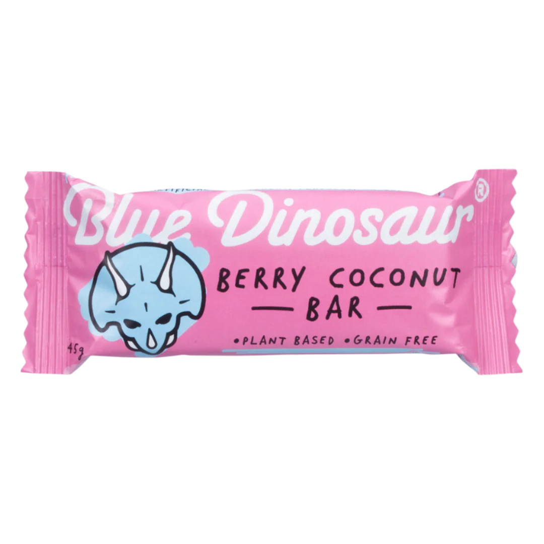 Blue Dinosaur - Energy Bar - Berry & Coconut