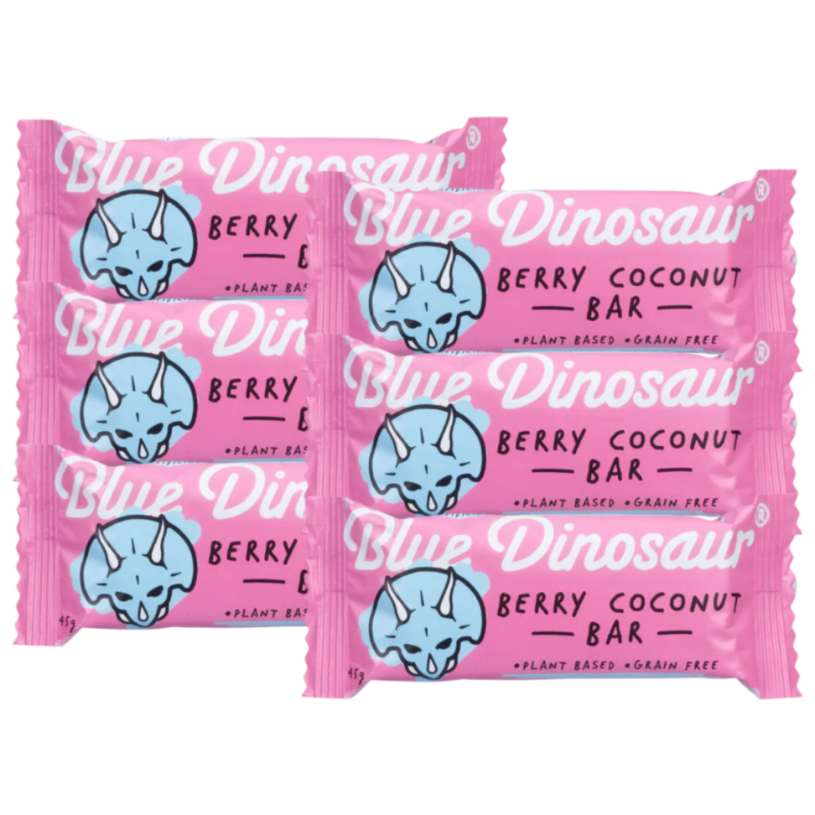 Blue Dinosaur - Energy Bar - Berry & Coconut - Image 2