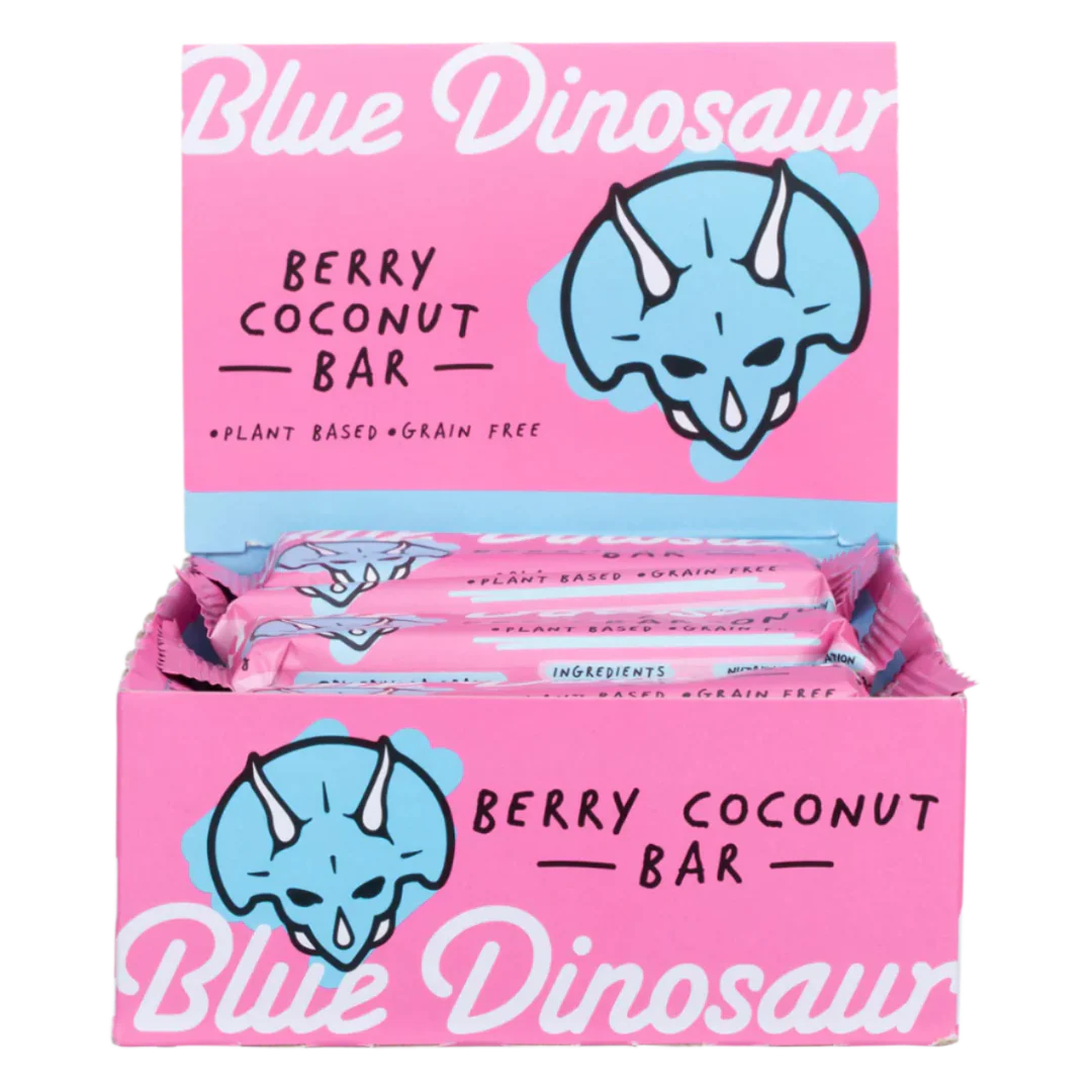 Blue Dinosaur - Energy Bar - Berry & Coconut - Image 3