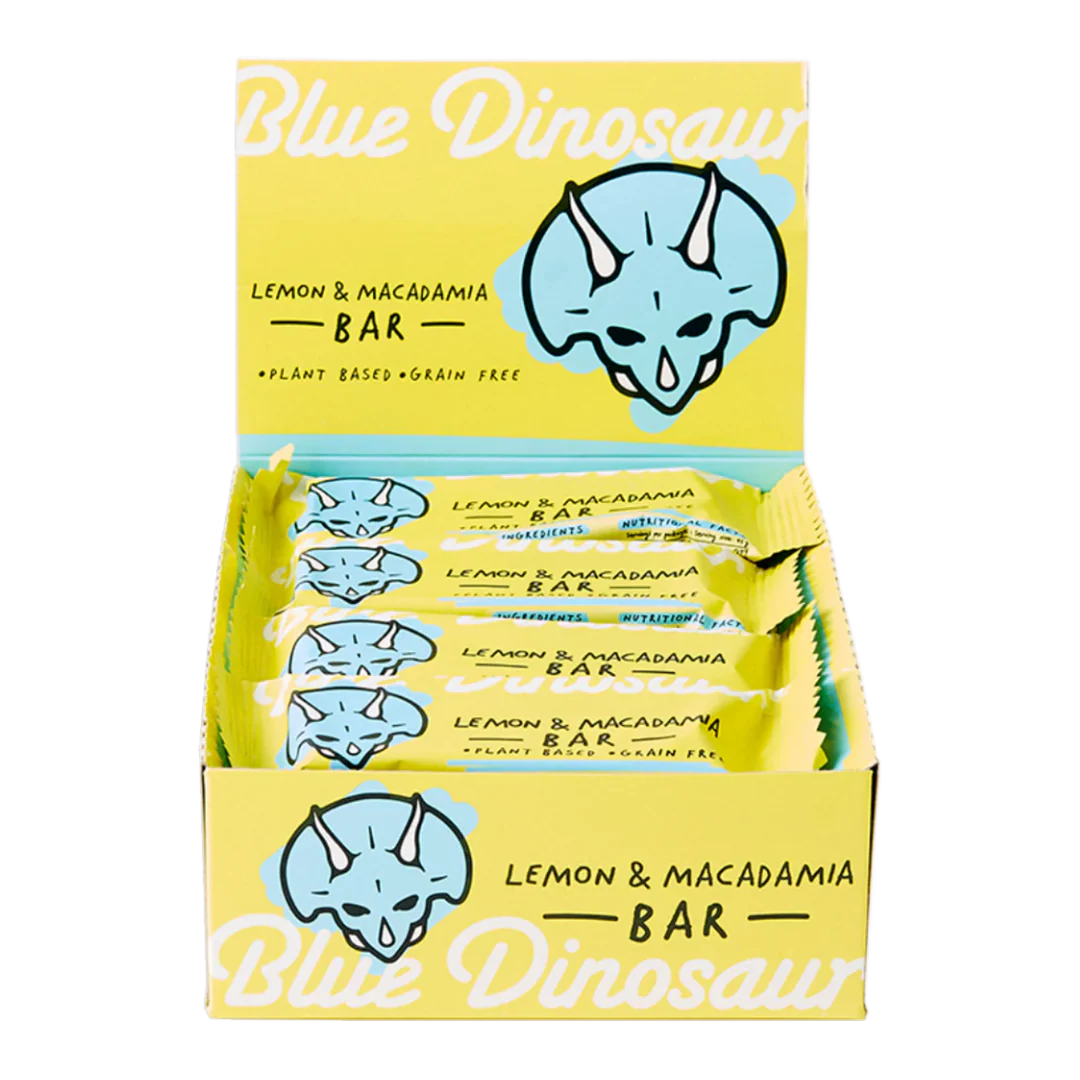 Blue Dinosaur - Energy Bar - Lemon & Macadamia - Image 3