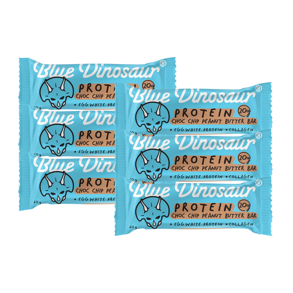 Blue Dinosaur - Protein Bar - Choc Chip Peanut Butter - Image 2