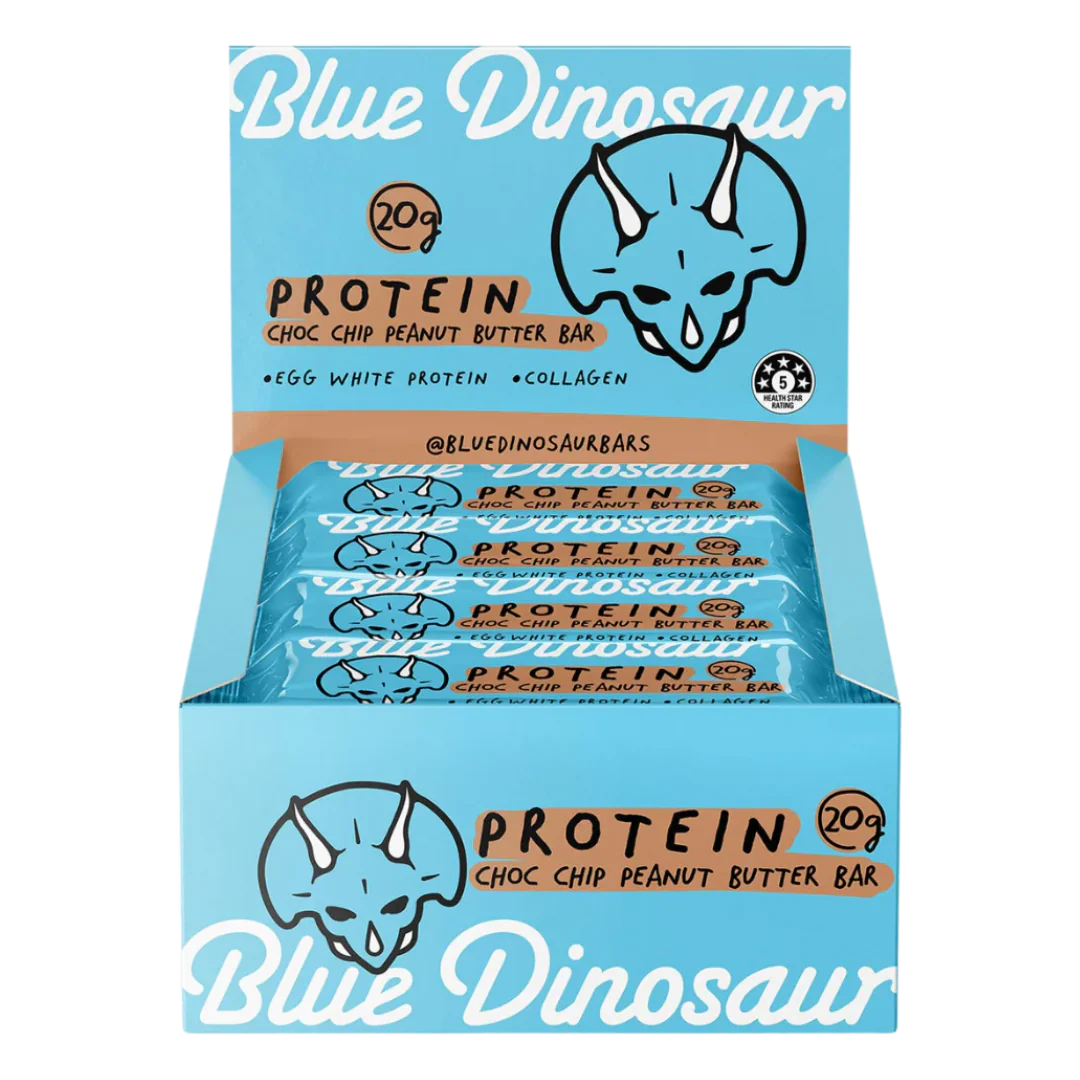 Blue Dinosaur - Protein Bar - Choc Chip Peanut Butter - Image 3
