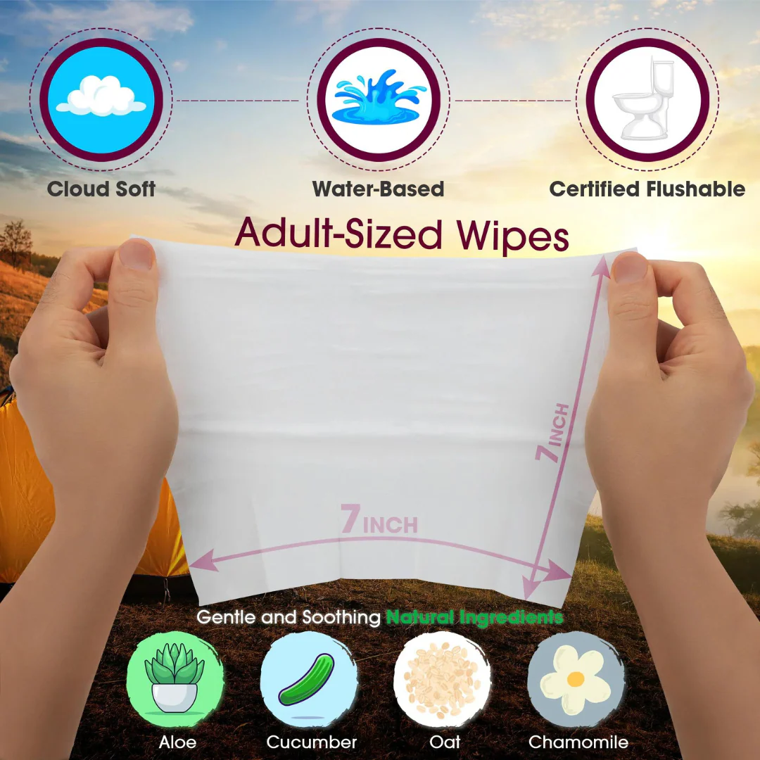 Butt Napkins - Butt Napkins - 30 Pack - Image 5
