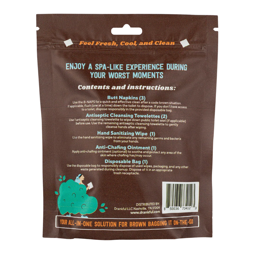 Butt Napkins - The Code Brown Bag - Image 2