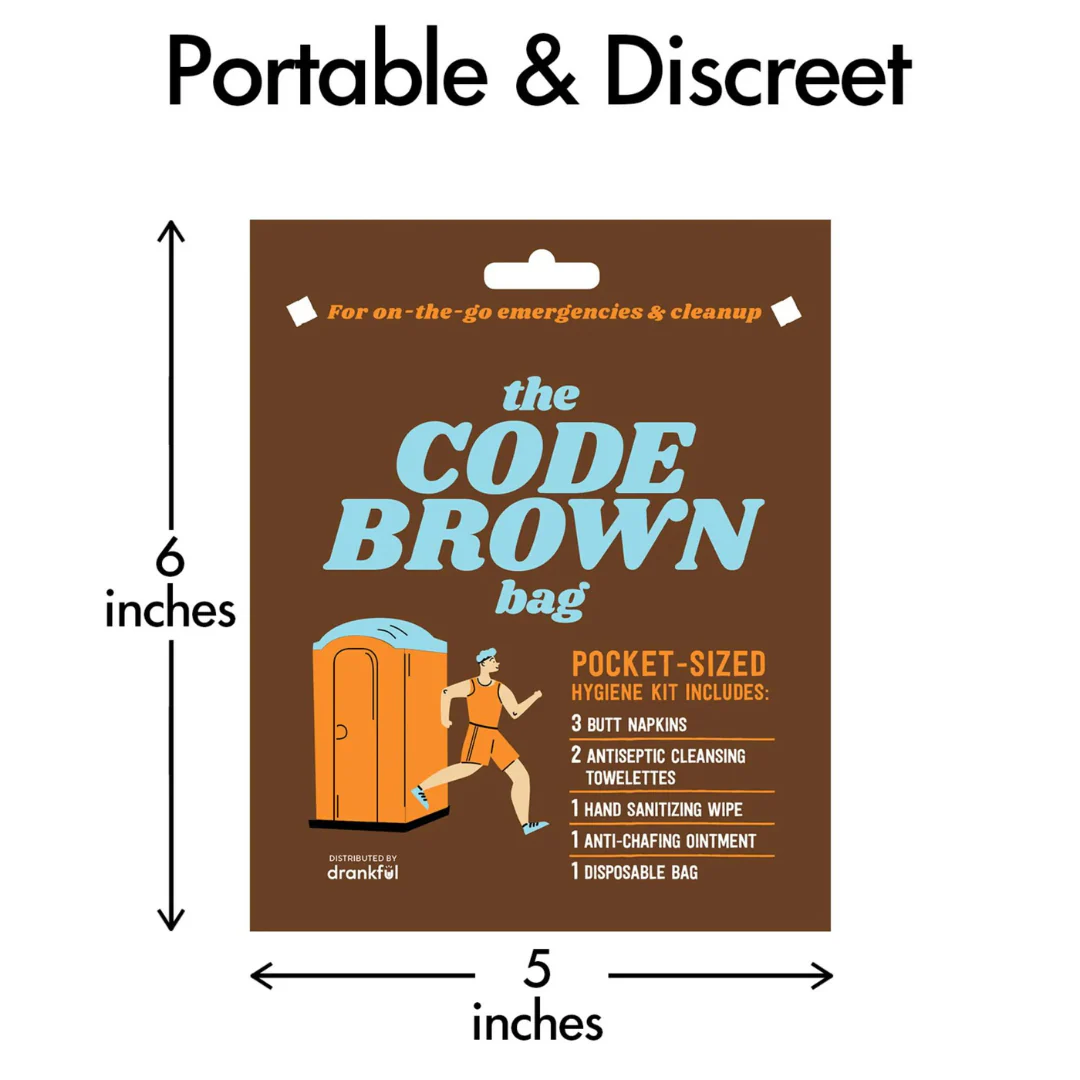Butt Napkins - The Code Brown Bag - Image 5