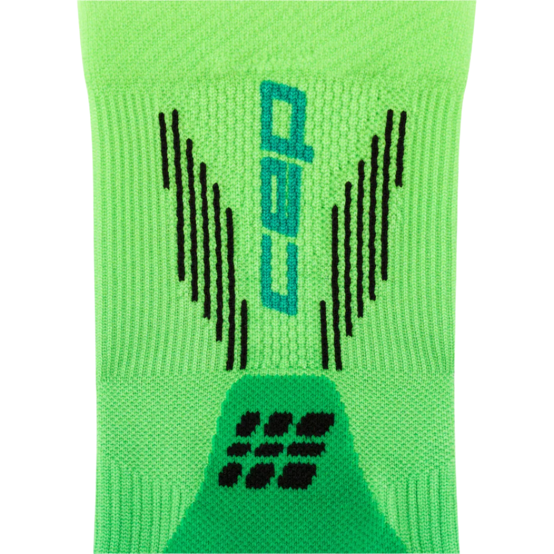 CEP - Men's Gradient Core Run Edt Mid Cut - Green/Lime Fade - Image 5