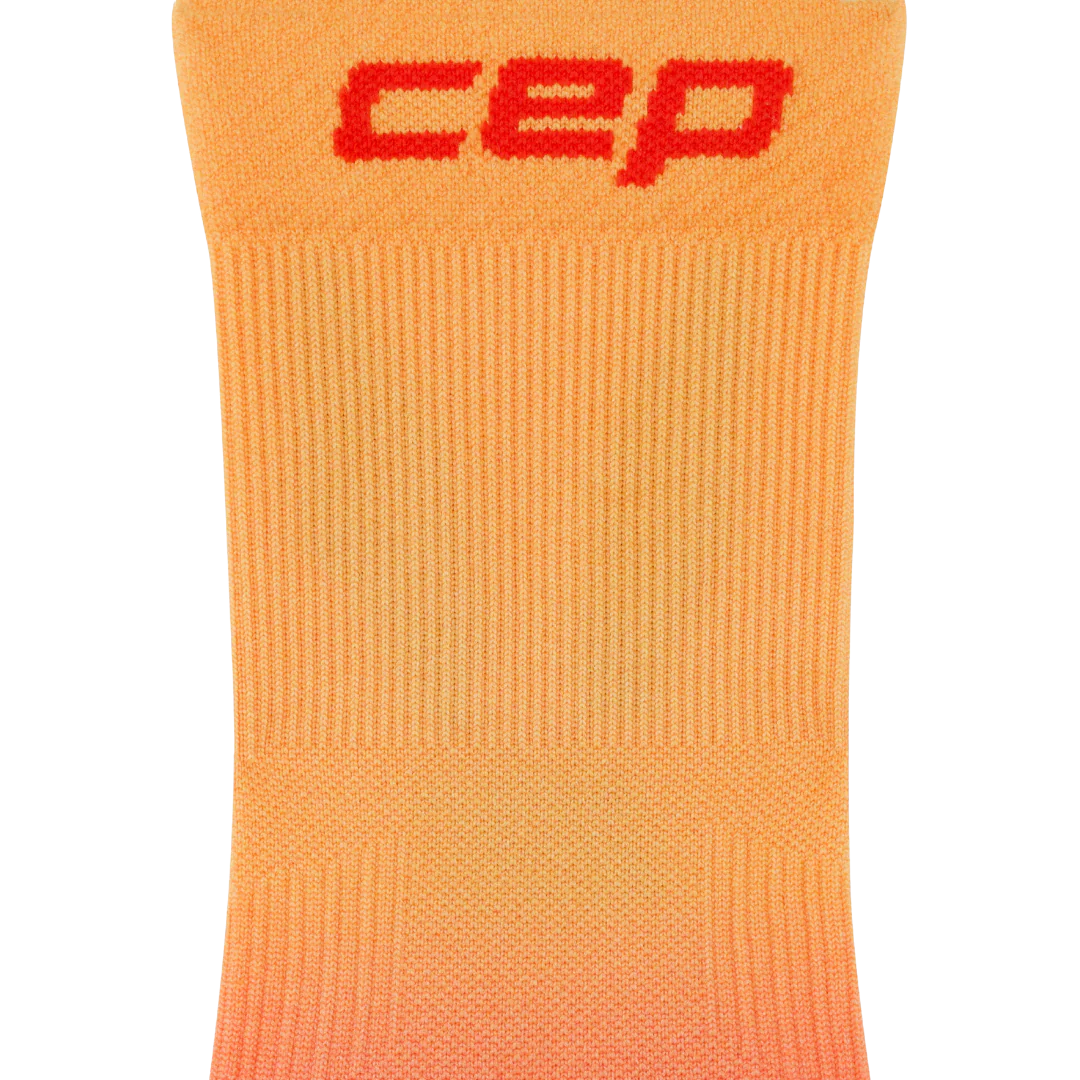 CEP - Men's Gradient Core Run Edt Mid Cut - Red/Marigold Fade - Image 5