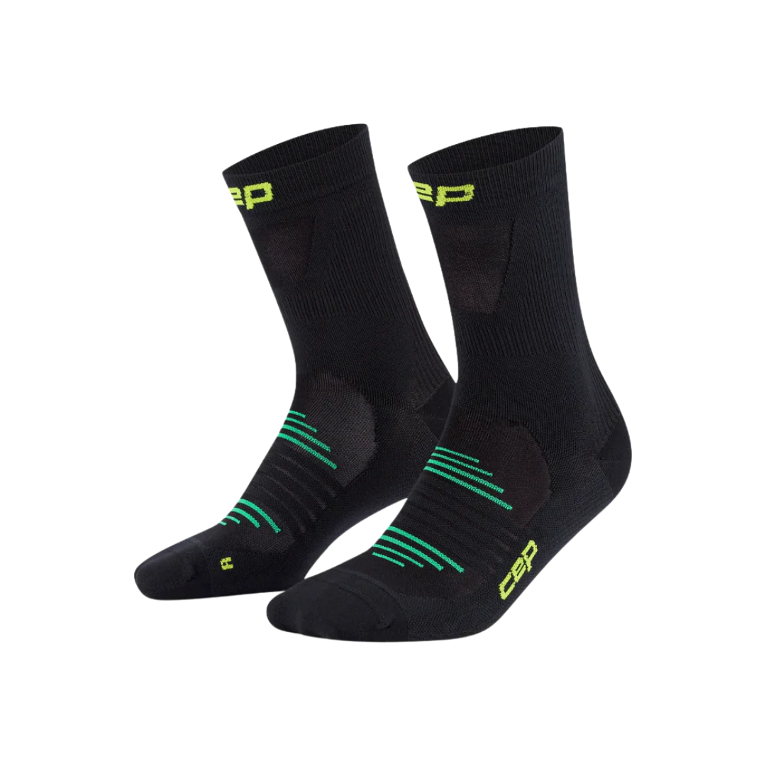 CEP - Men's Pro Run Ultralight Mid Cut - Black