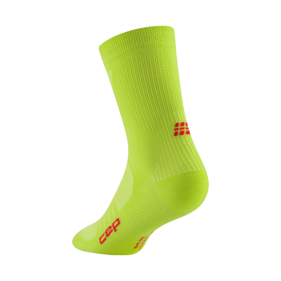 CEP - Men's Pro Run Ultralight Mid Cut - Lime - Image 3