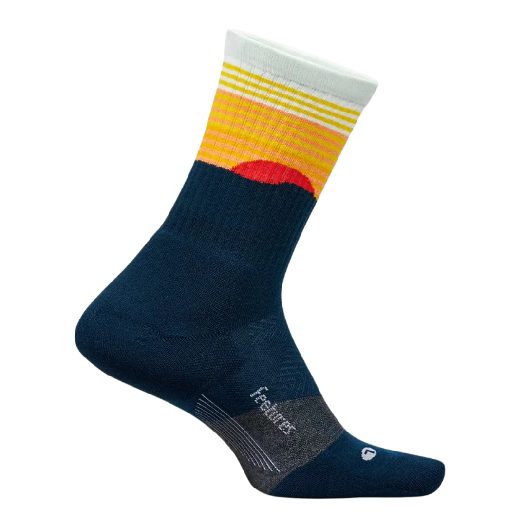 Feetures - Trail Max Cushion Mini Crew - Table Rock Navy