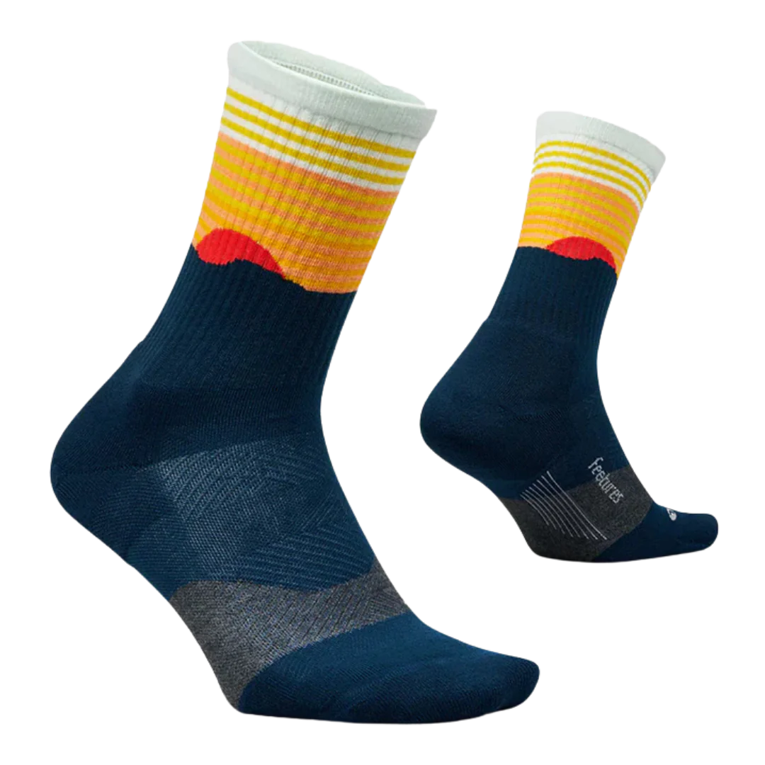 Feetures - Trail Max Cushion Mini Crew - Table Rock Navy - Image 2