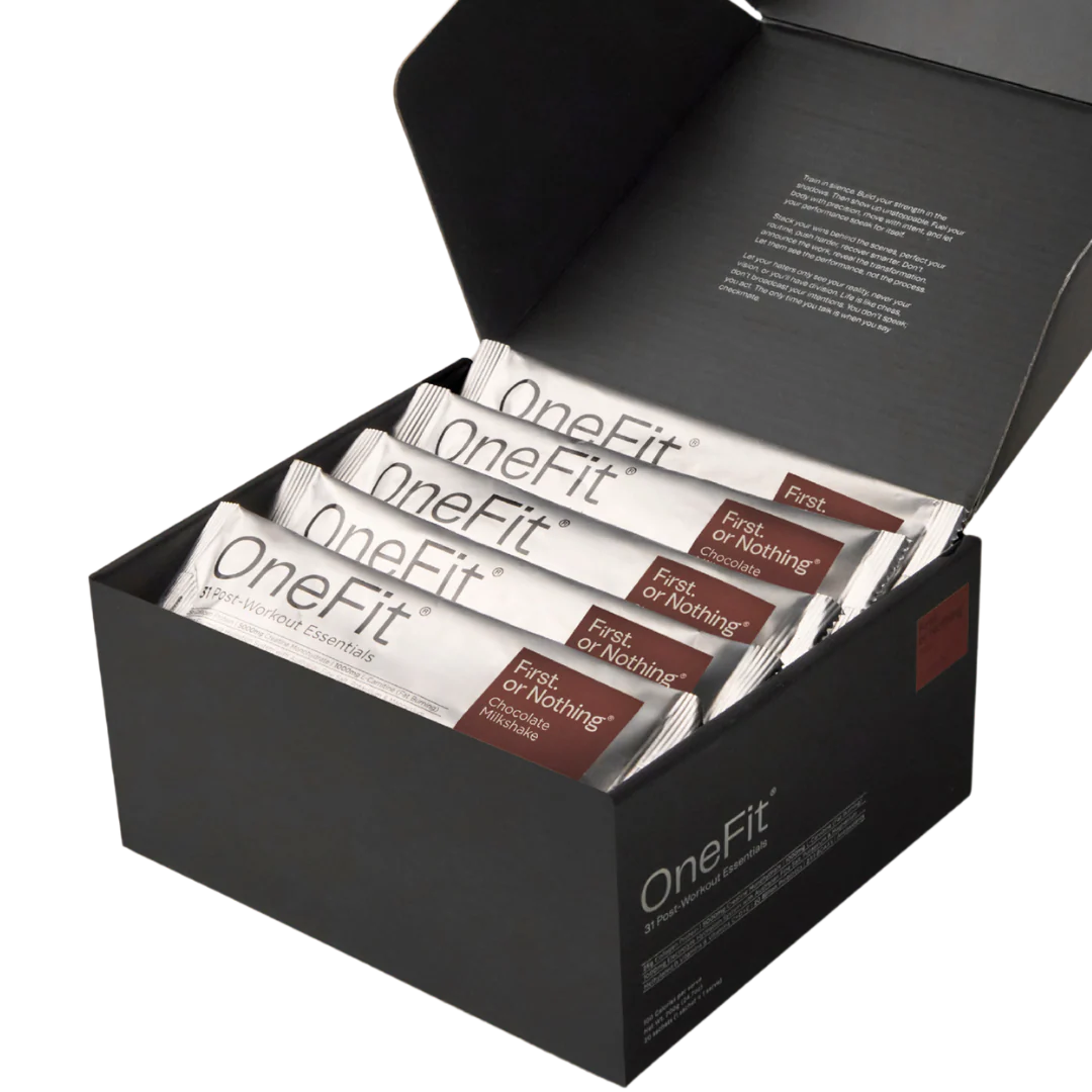 First. or Nothing - OneFit Collagen Protein Sachet - Chocolate Milkshake - Image 4