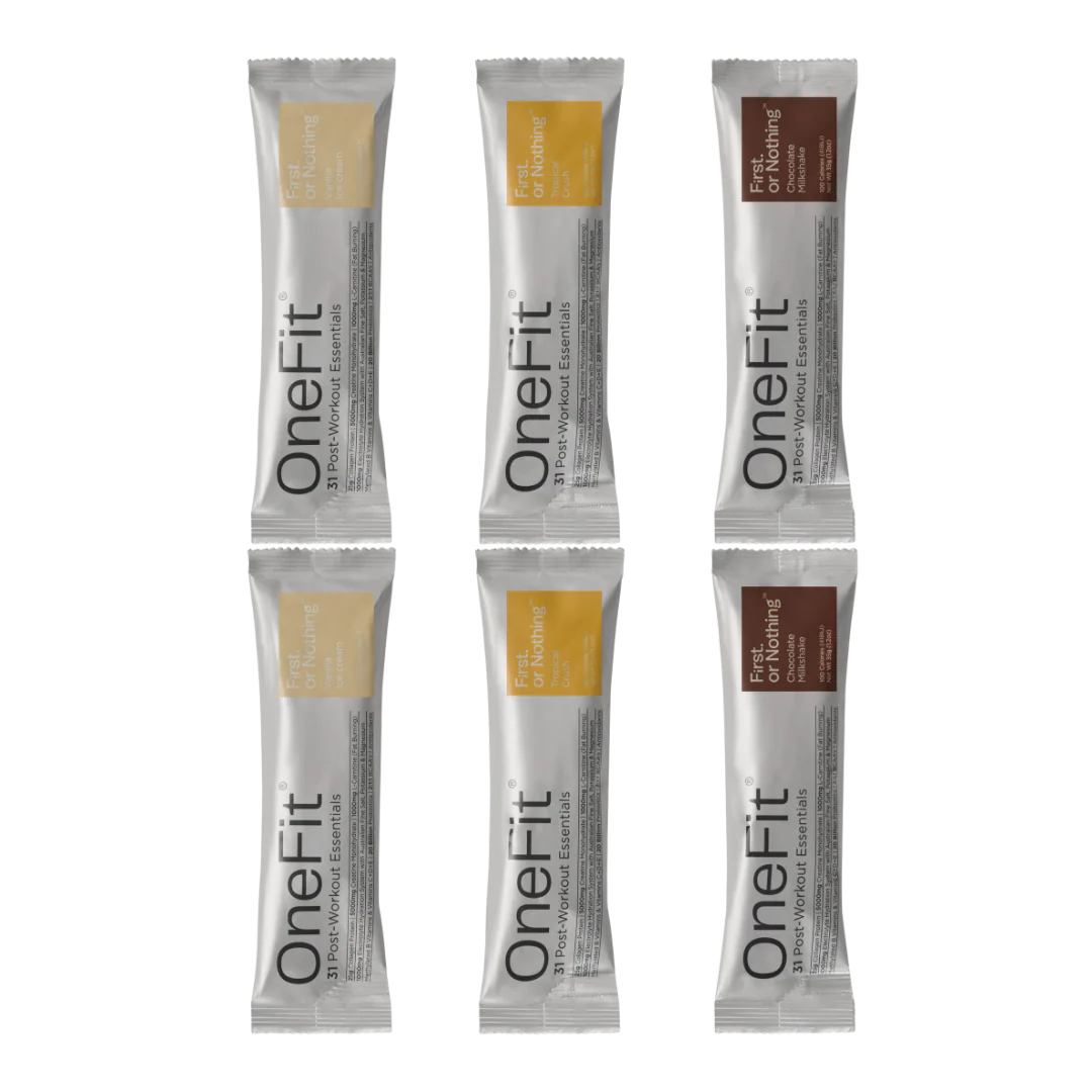 First. or Nothing - OneFit Collagen Protein Sachet Variety Pack