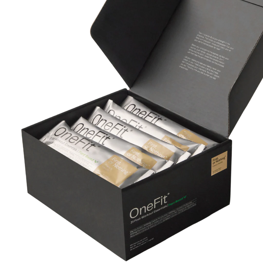 First. or Nothing - OneFit Plant Protein Sachet - French Vanilla - Image 4
