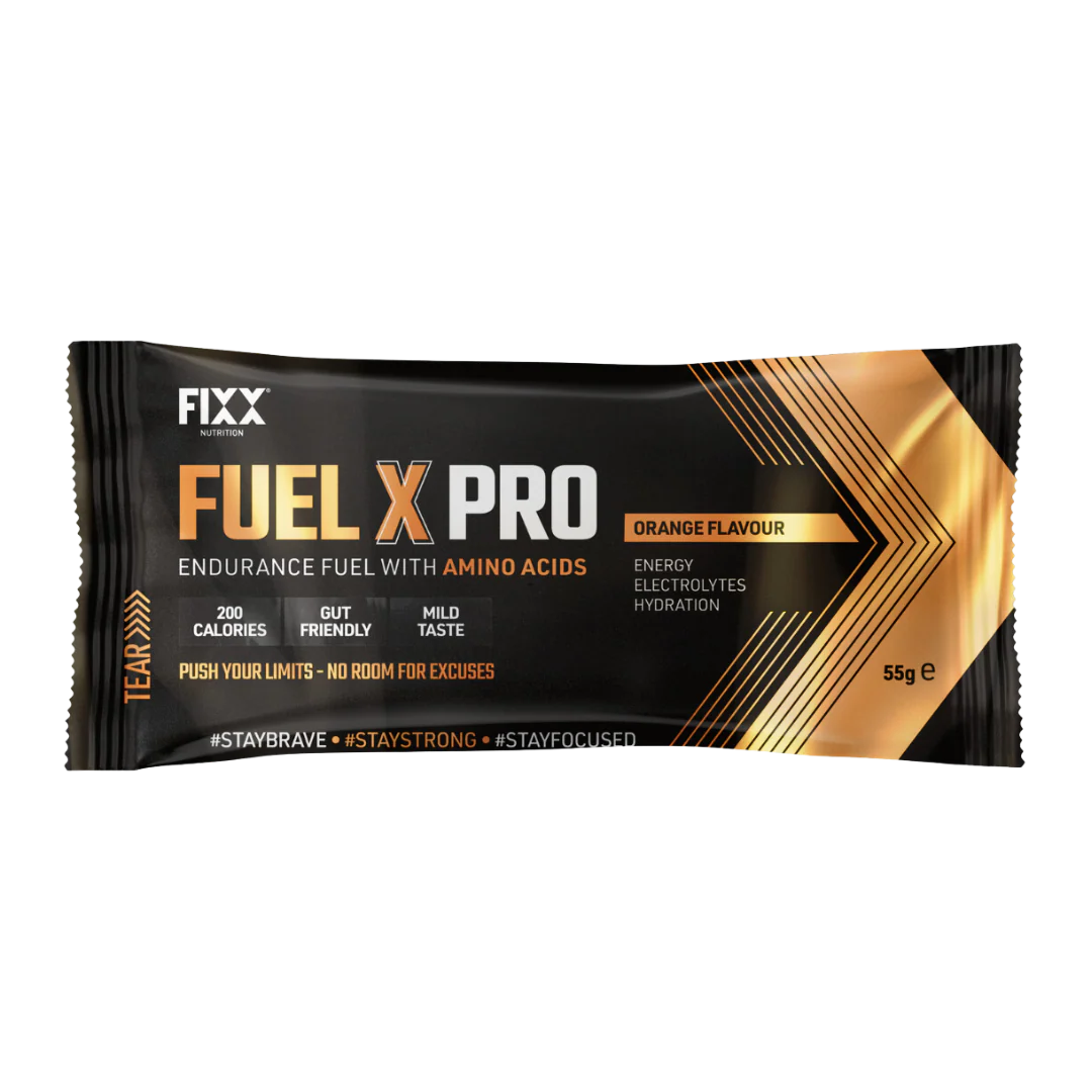 Fixx Nutrition - Fuel X Pro Endurance Fuel Sachets - Orange