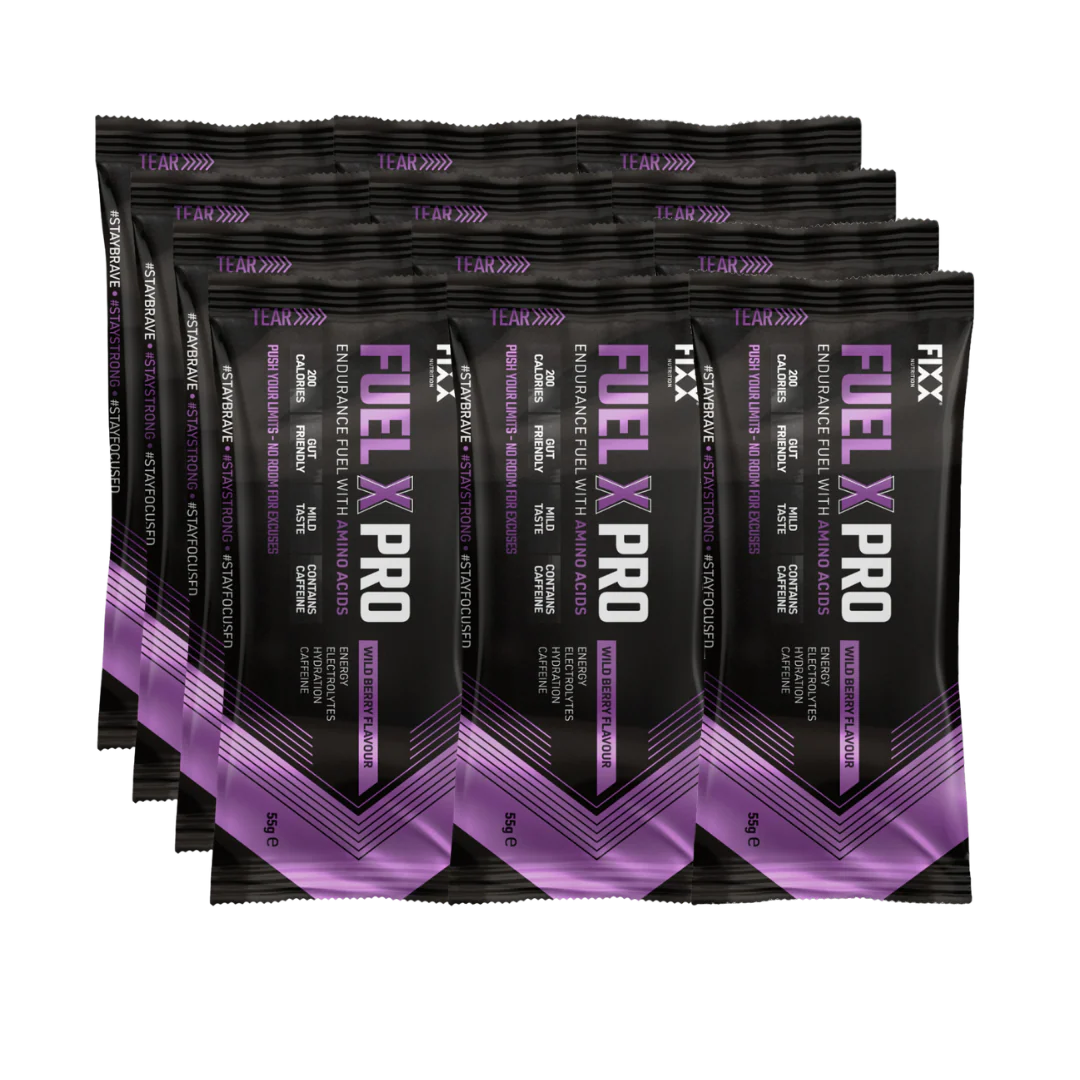 Fixx Nutrition - Fuel X Pro Endurance Fuel Sachets - Wild Berry (with caffeine) - Image 3