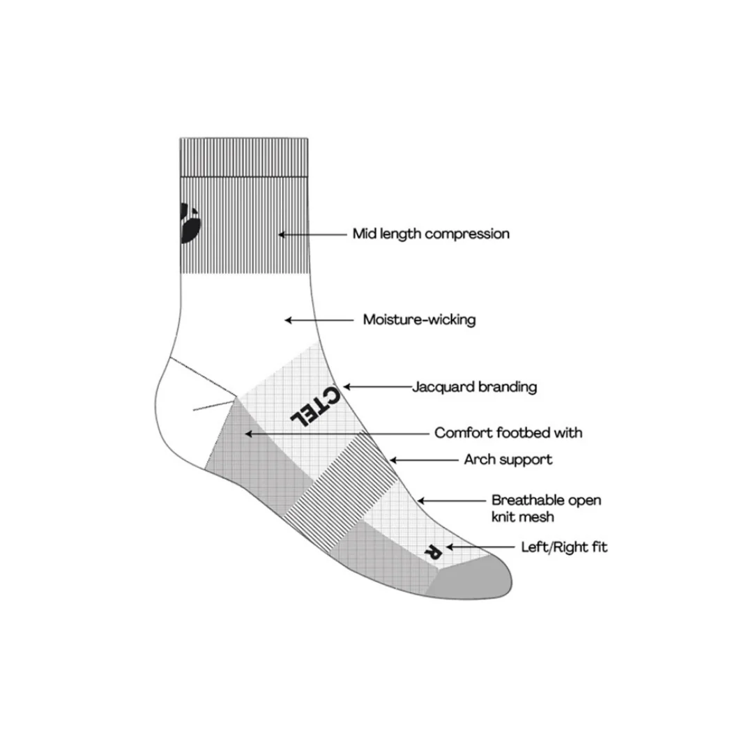 Fractel - Performance Socks - Black - Image 4