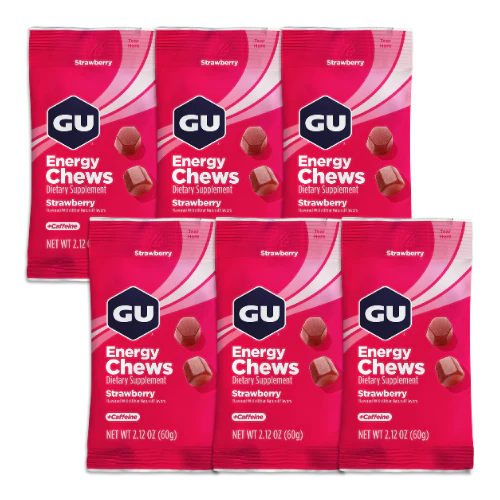 GU Energy - Energy Chews - Strawberry (with caffeine) - Image 2