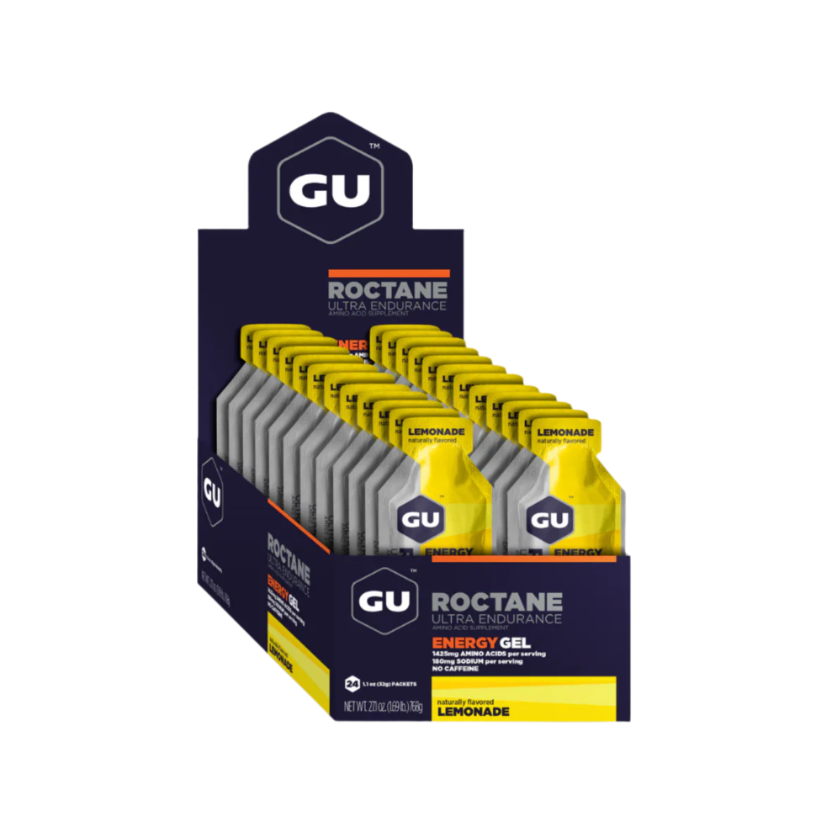 GU Energy - Roctane Energy Gels - Lemonade - Image 3