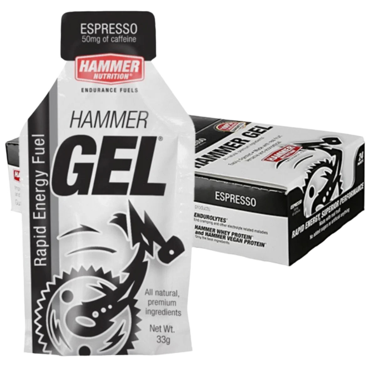 Hammer Nutrition - Energy Gels - Espresso (with caffeine) - Image 3