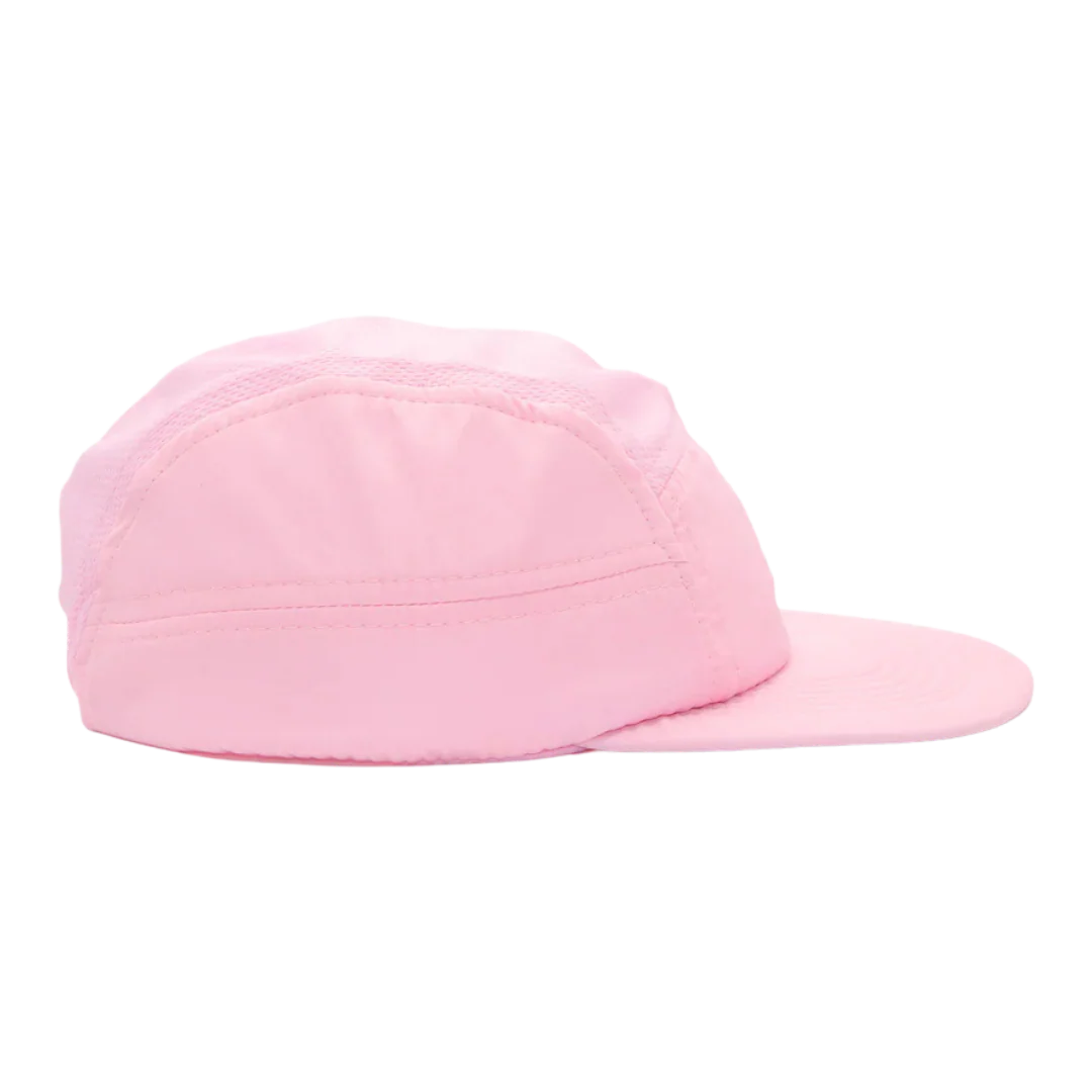 Helios - Ultralight 7 Panel Soft Brim Running Cap - Pink - Image 2