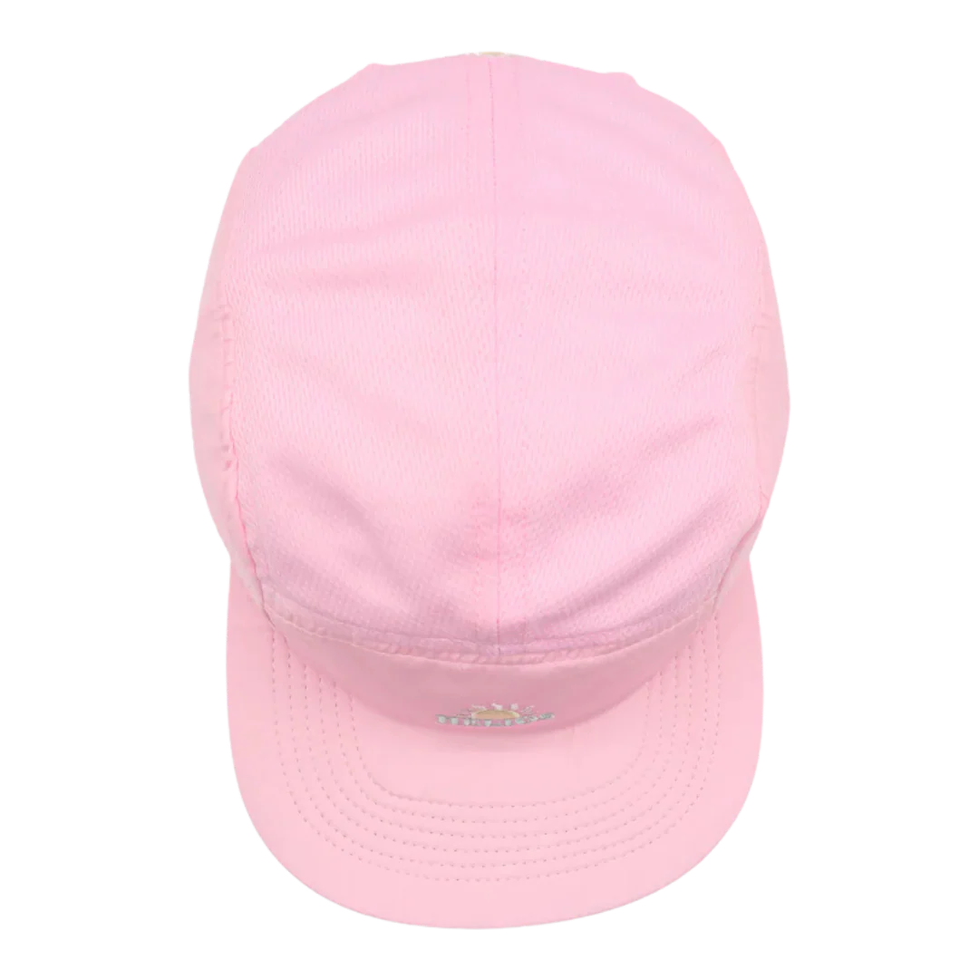 Helios - Ultralight 7 Panel Soft Brim Running Cap - Pink - Image 4