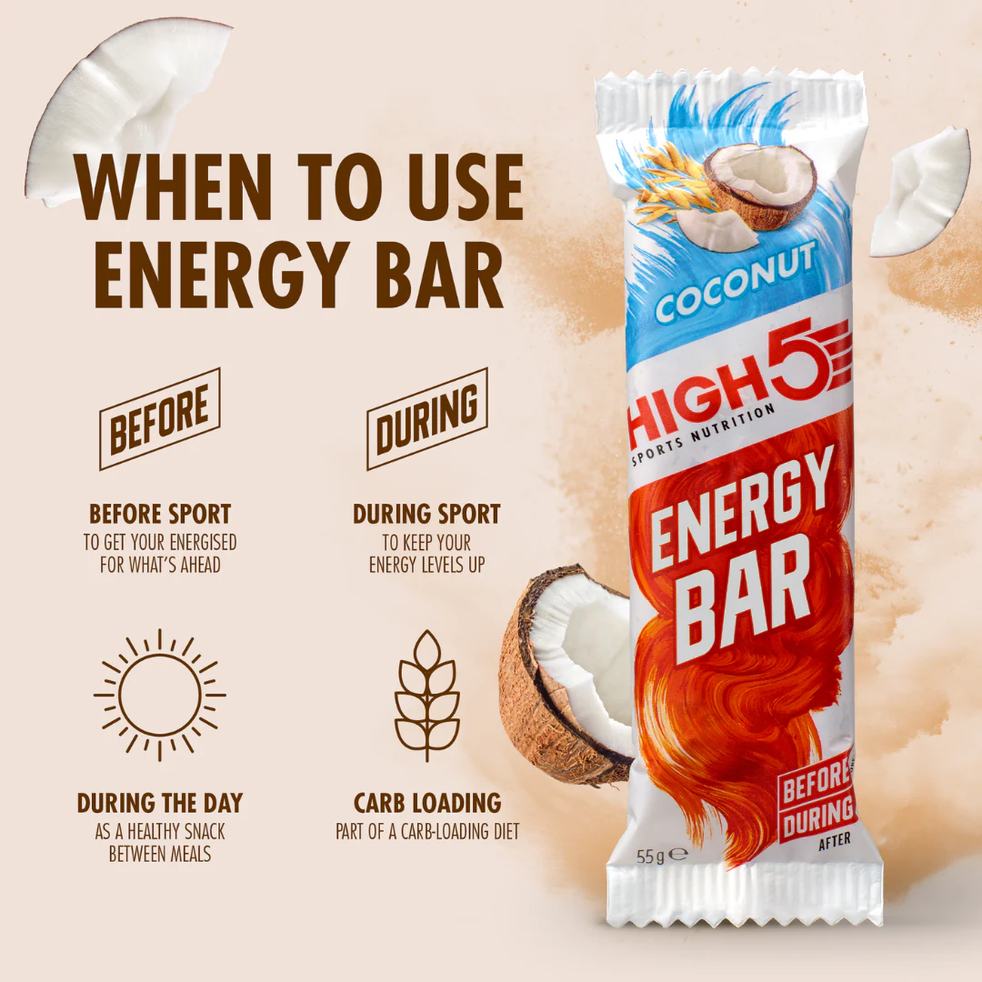 High5 - Energy Bar - Coconut - Image 6