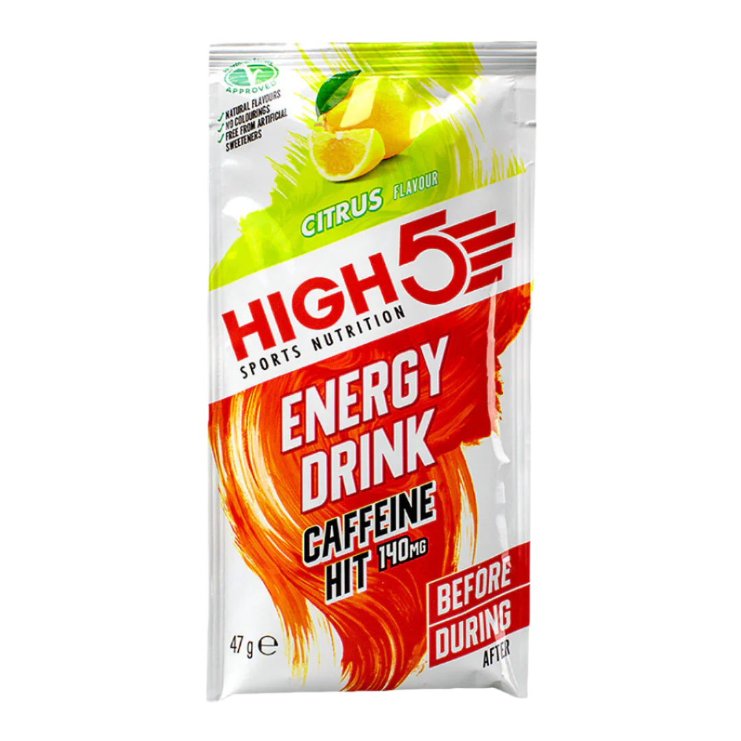 High5 - Energy Drink Mix Sachet Caffeine Hit - Citrus (47g)