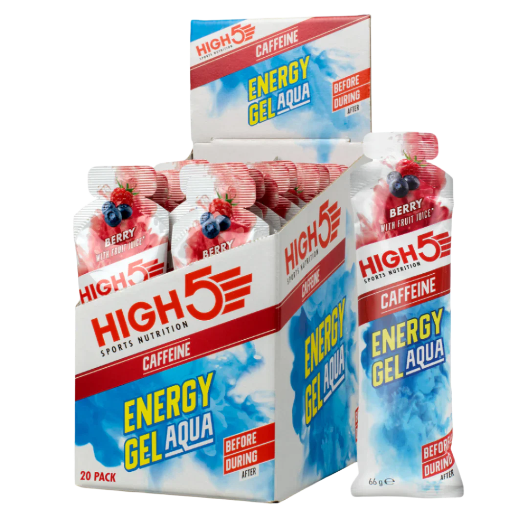 High5 - Energy Gel Aqua - Berry (with caffeine) - Image 3