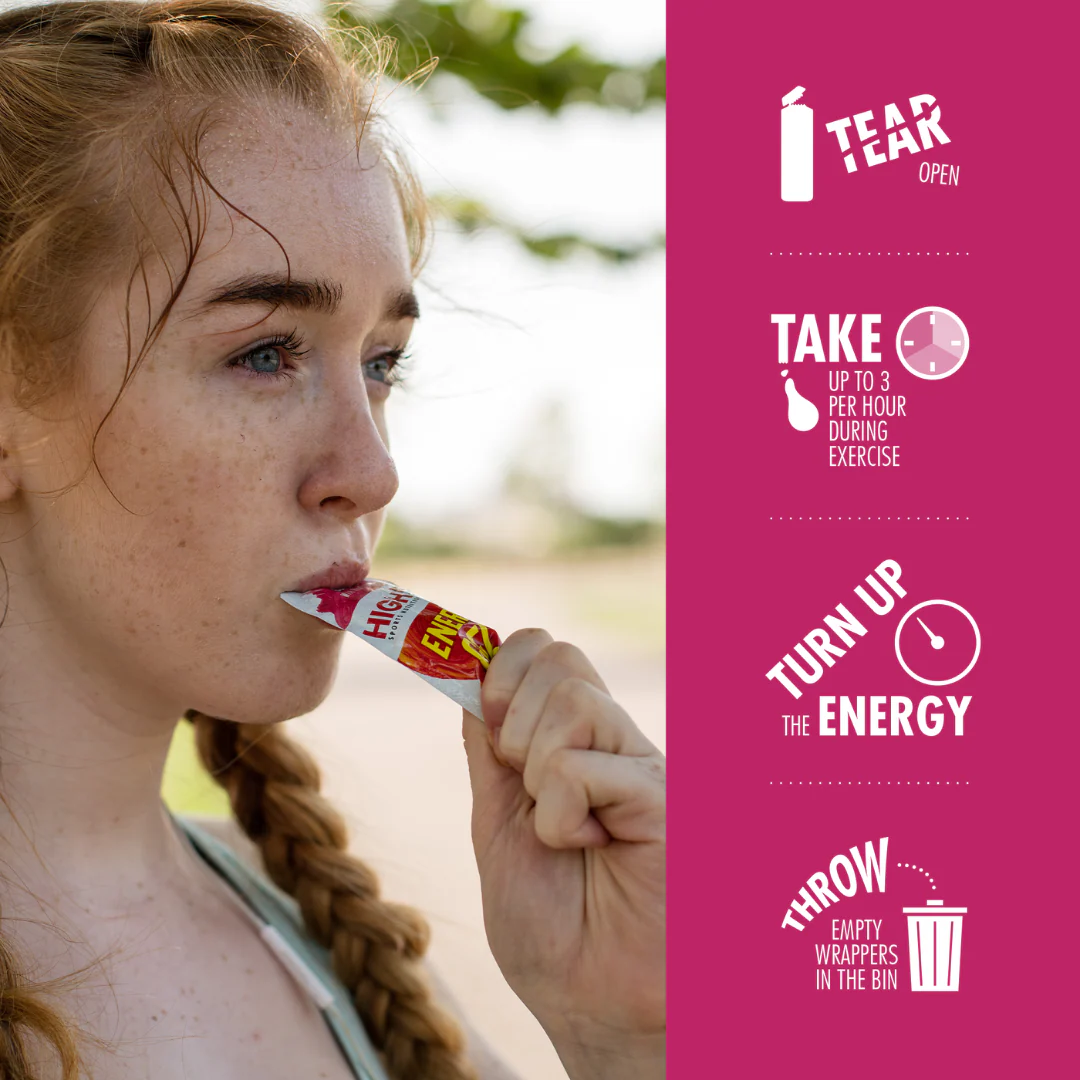 High5 - Energy Gel - Raspberry (with caffeine) - Image 4