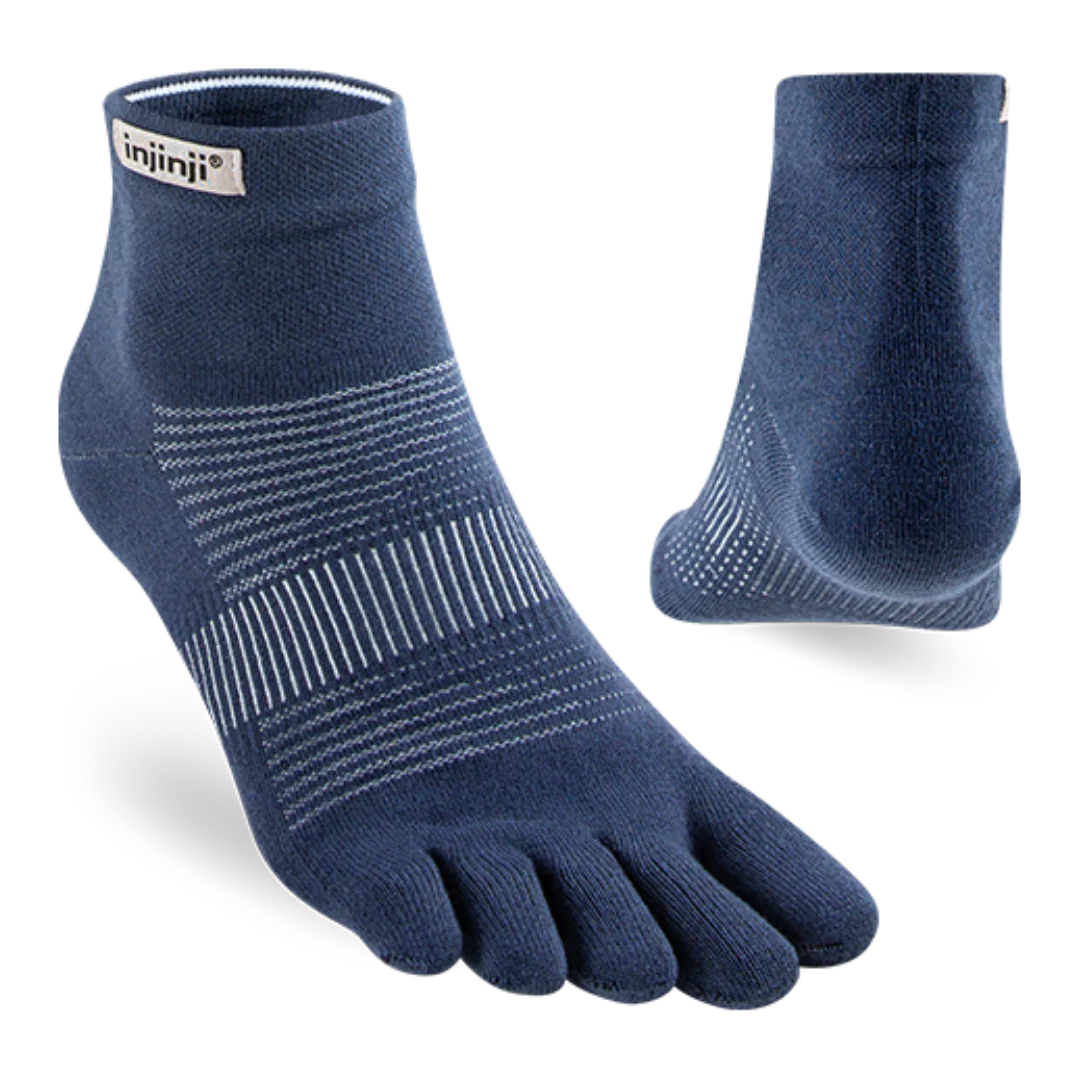 Injinji - Run Lightweight Mini-Crew - Navy - Image 2