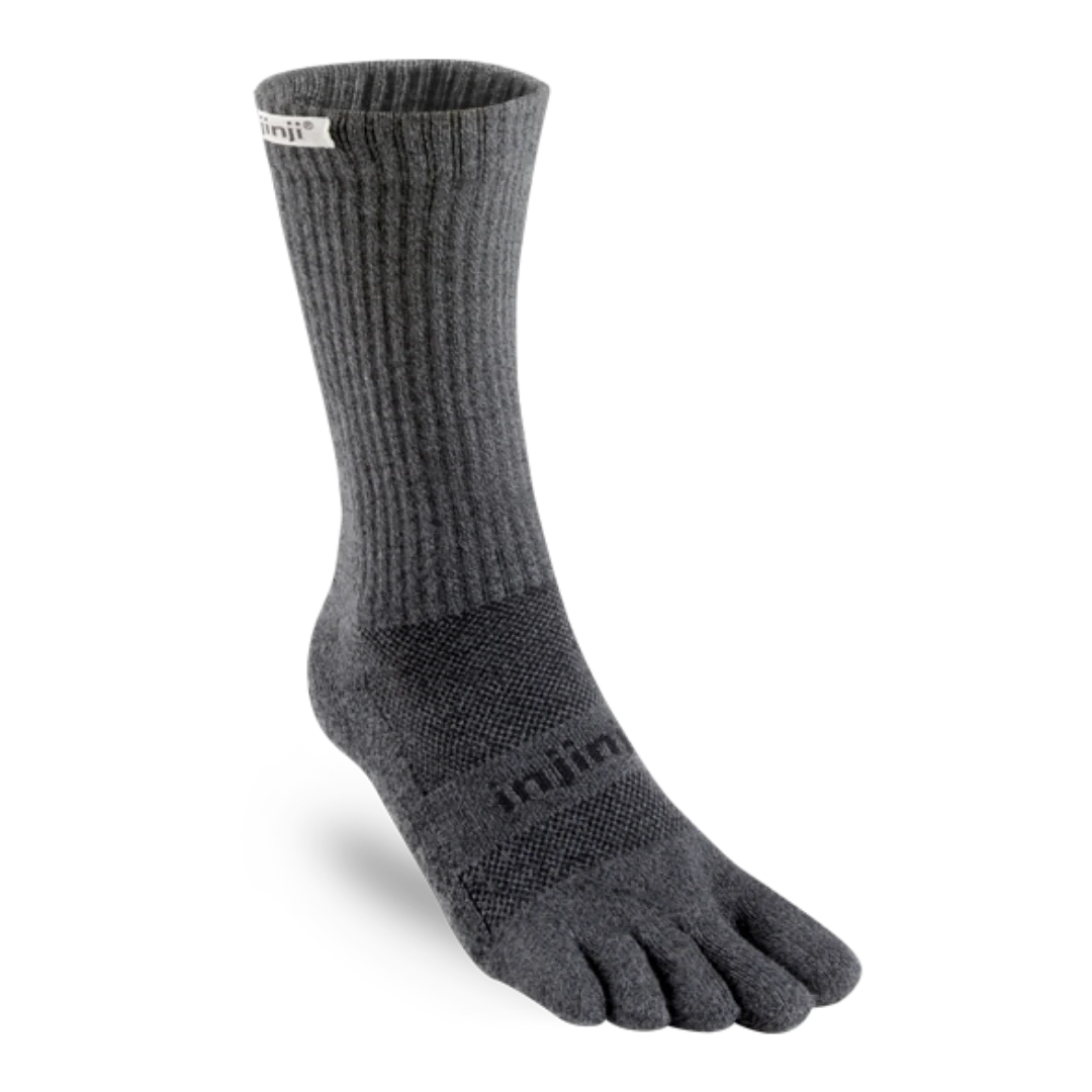 Injinji - Trail Midweight Crew - Granite