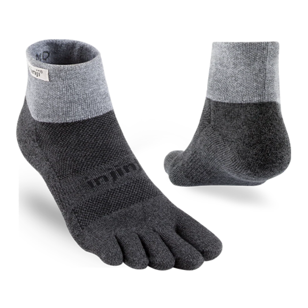 Injinji - Trail Midweight Mini-Crew - Granite - Image 2