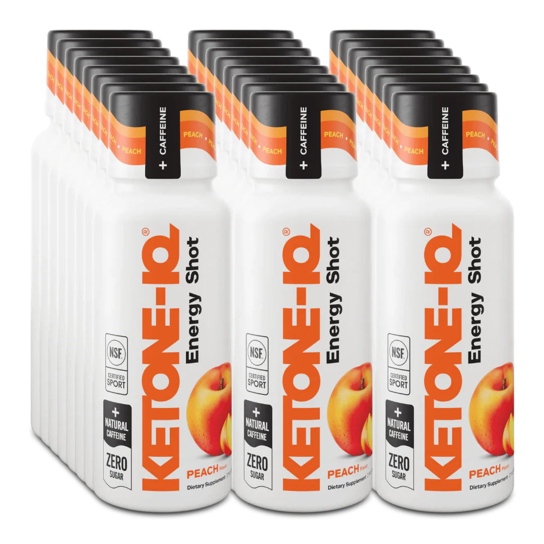 Ketone-IQ - Caffeine Shot - Peach - Image 4