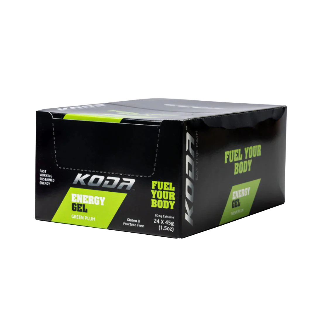 Koda Nutrition - Energy Gels - Green Plum (with caffeine) - Image 3