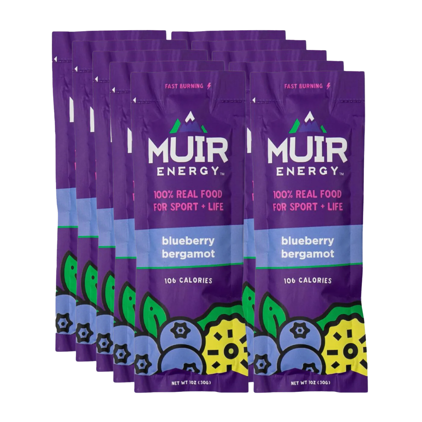 Muir Energy - Energy Gel - Blueberry Bergamot - Image 3