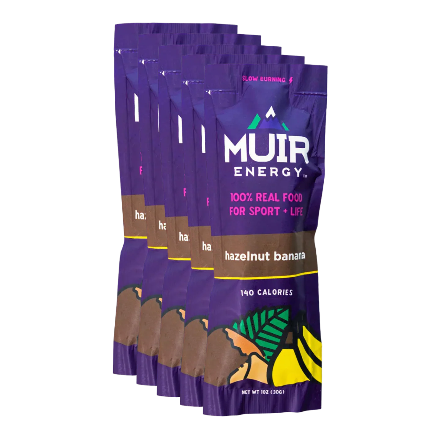 Muir Energy - Energy Gel - Hazelnut Banana - Image 2